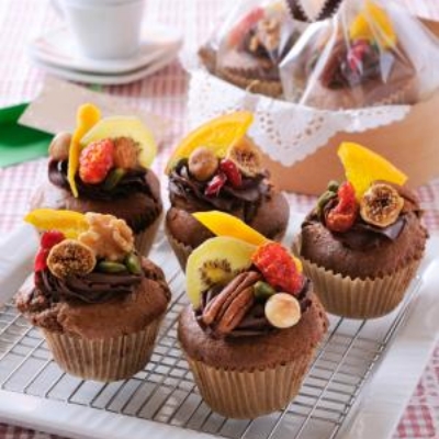 バレンタイン! マンディアン風チョコレートマフィン