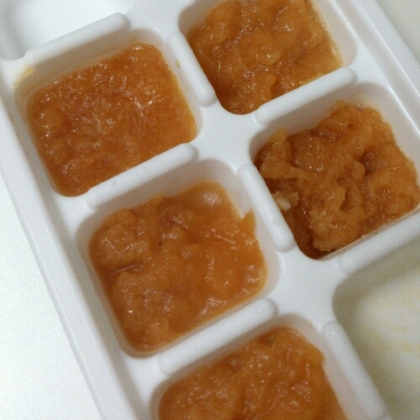 離乳食初期 冷凍すりおろしりんごで レシピ 作り方 By はな 楽天レシピ 離乳食初期 冷凍すりおろしりんごで レシピ 作り方 By はな 楽天レシピ