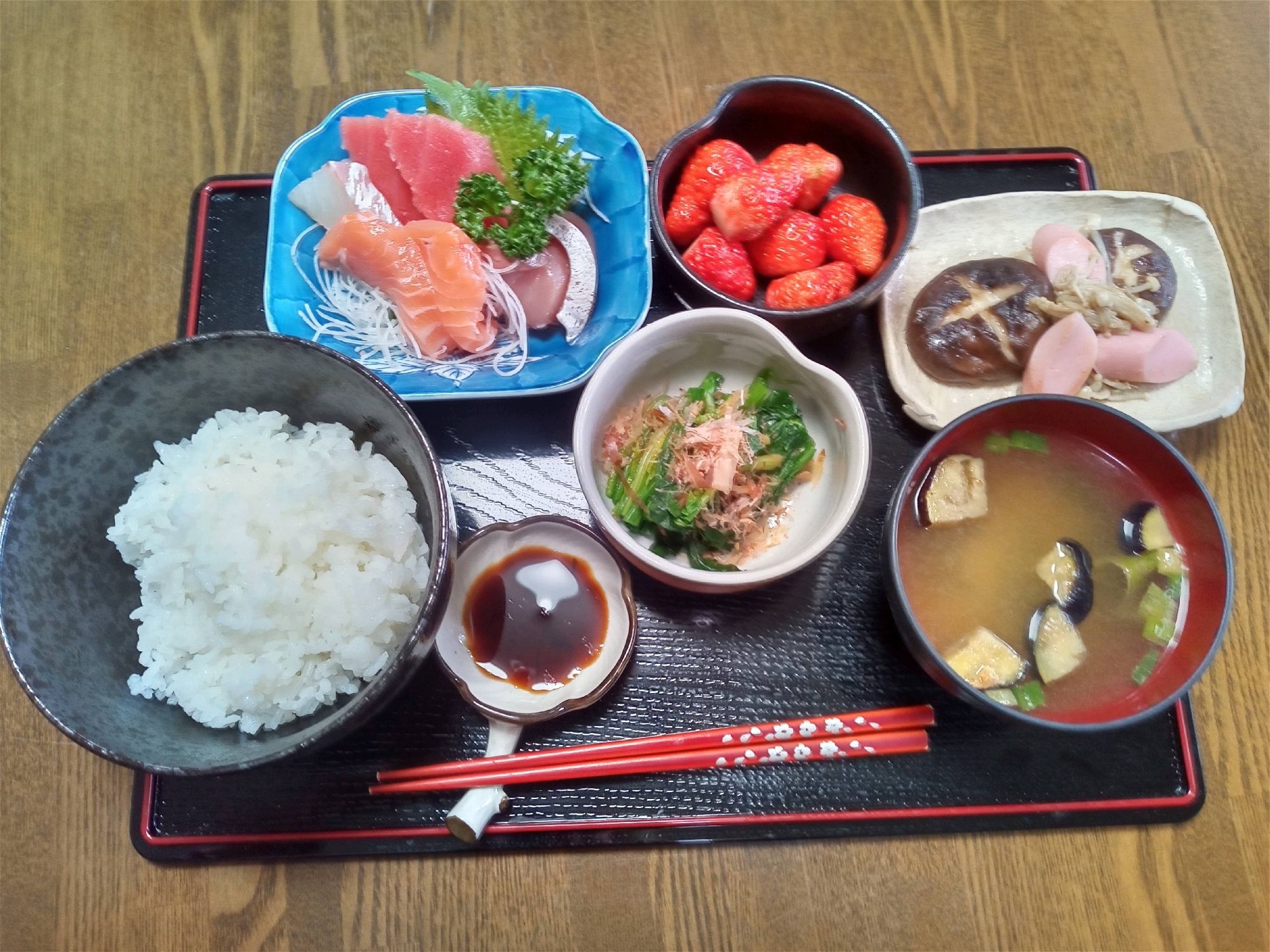 独りご飯刺身定食 レシピ 作り方 By クーピたん 楽天レシピ 独りご飯刺身定食 レシピ 作り方 By クーピたん 楽天レシピ