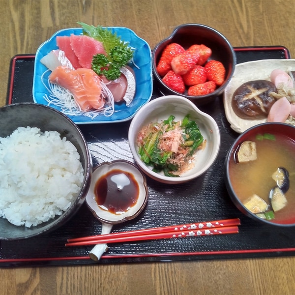 独りご飯刺身定食 レシピ 作り方 By クーピたん 楽天レシピ 独りご飯刺身定食 レシピ 作り方 By クーピたん 楽天レシピ