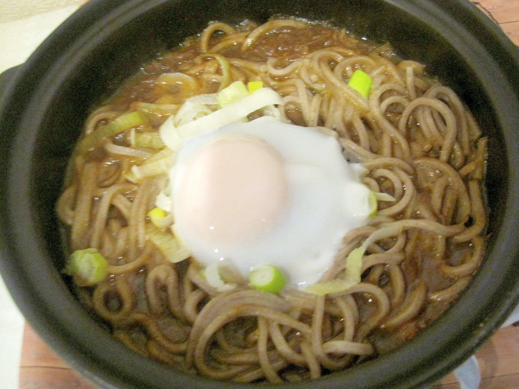 残ったカレーでカレー南蛮