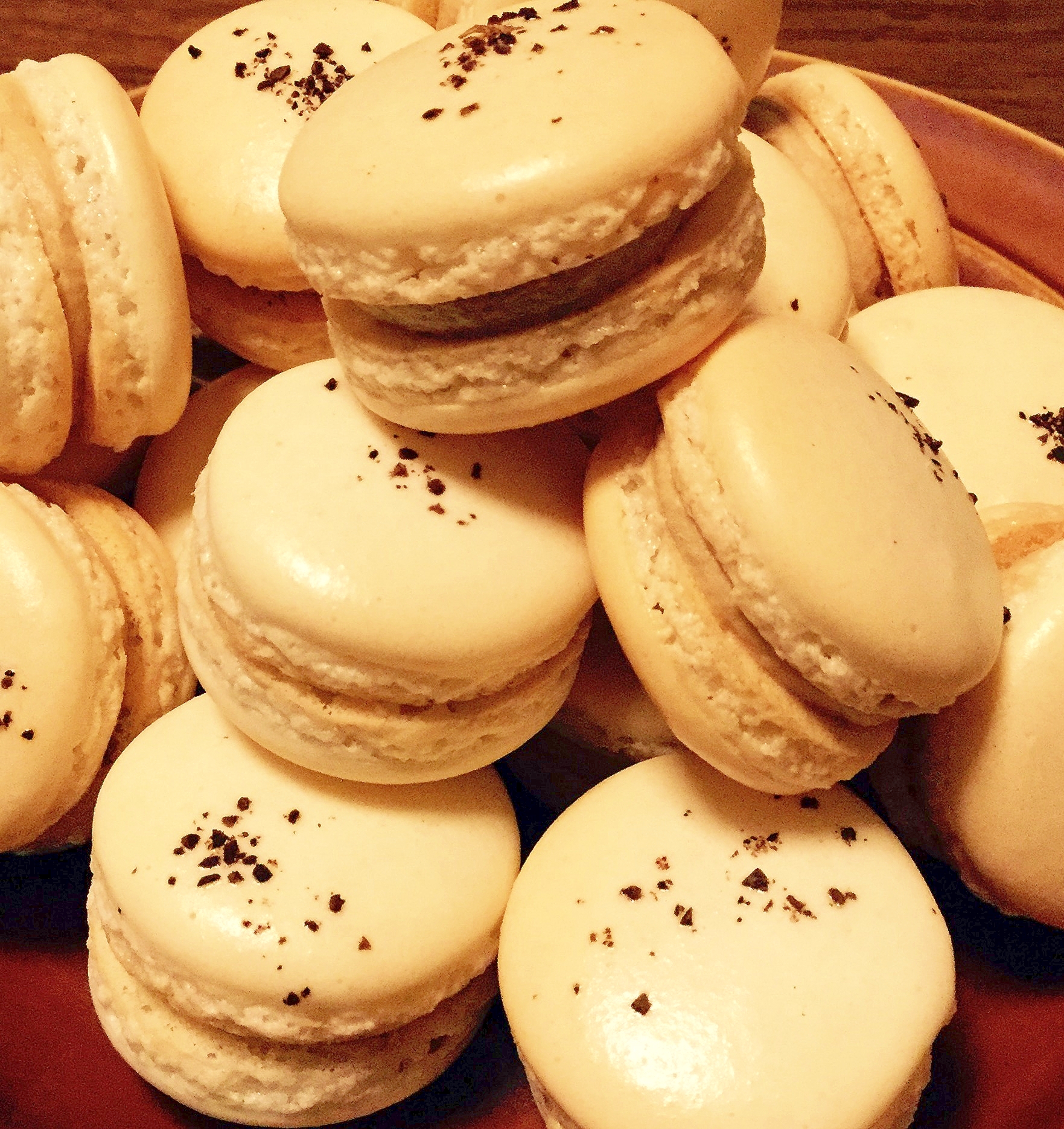 マカロンカフェ みるく珈琲風味マカロン レシピ 作り方 By Chocomenthe 楽天レシピ