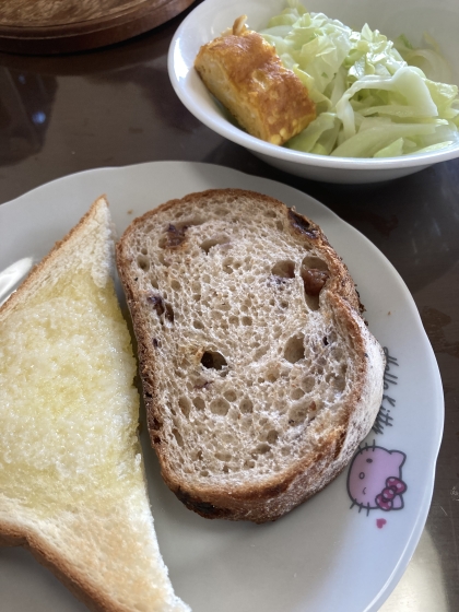 ベストマッチの洋食朝ごはん