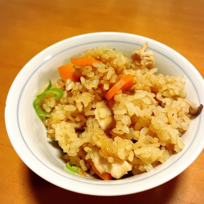 椎茸の炊き込みご飯