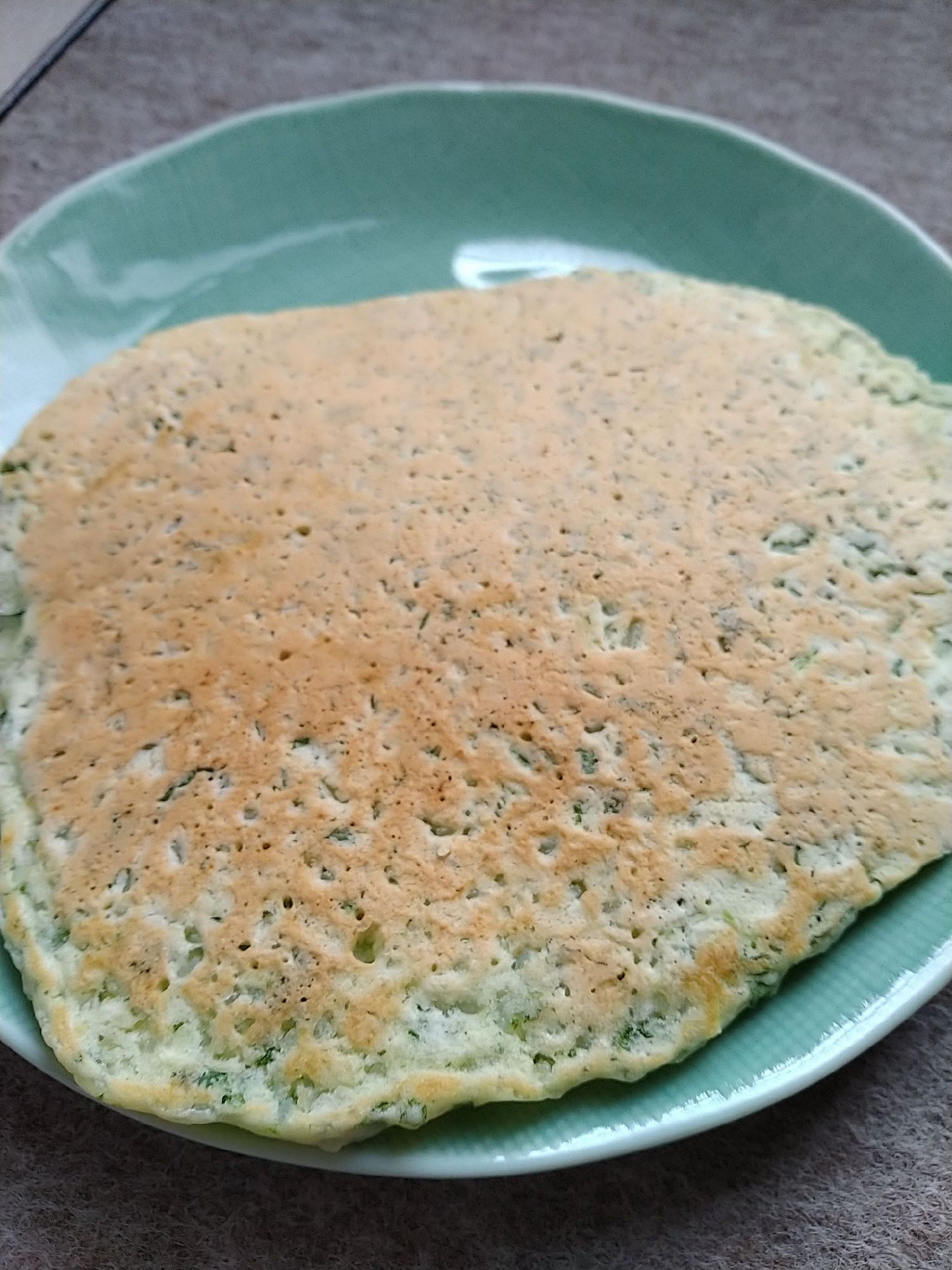 野菜入りホットケーキ