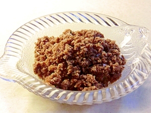 ラムの香りで大人向け、ココアのグラニテ