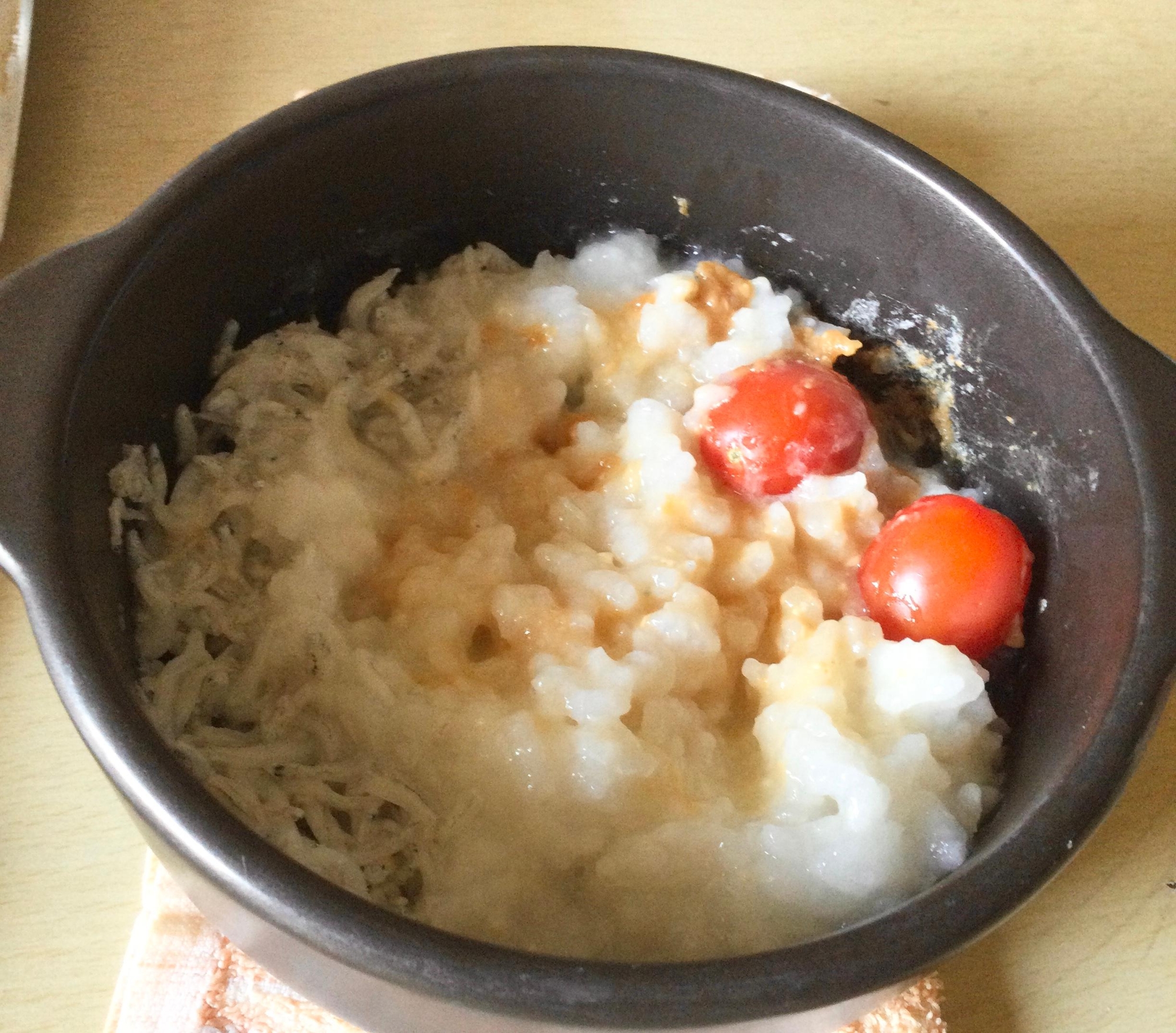 しらすミニトマトおじや♪