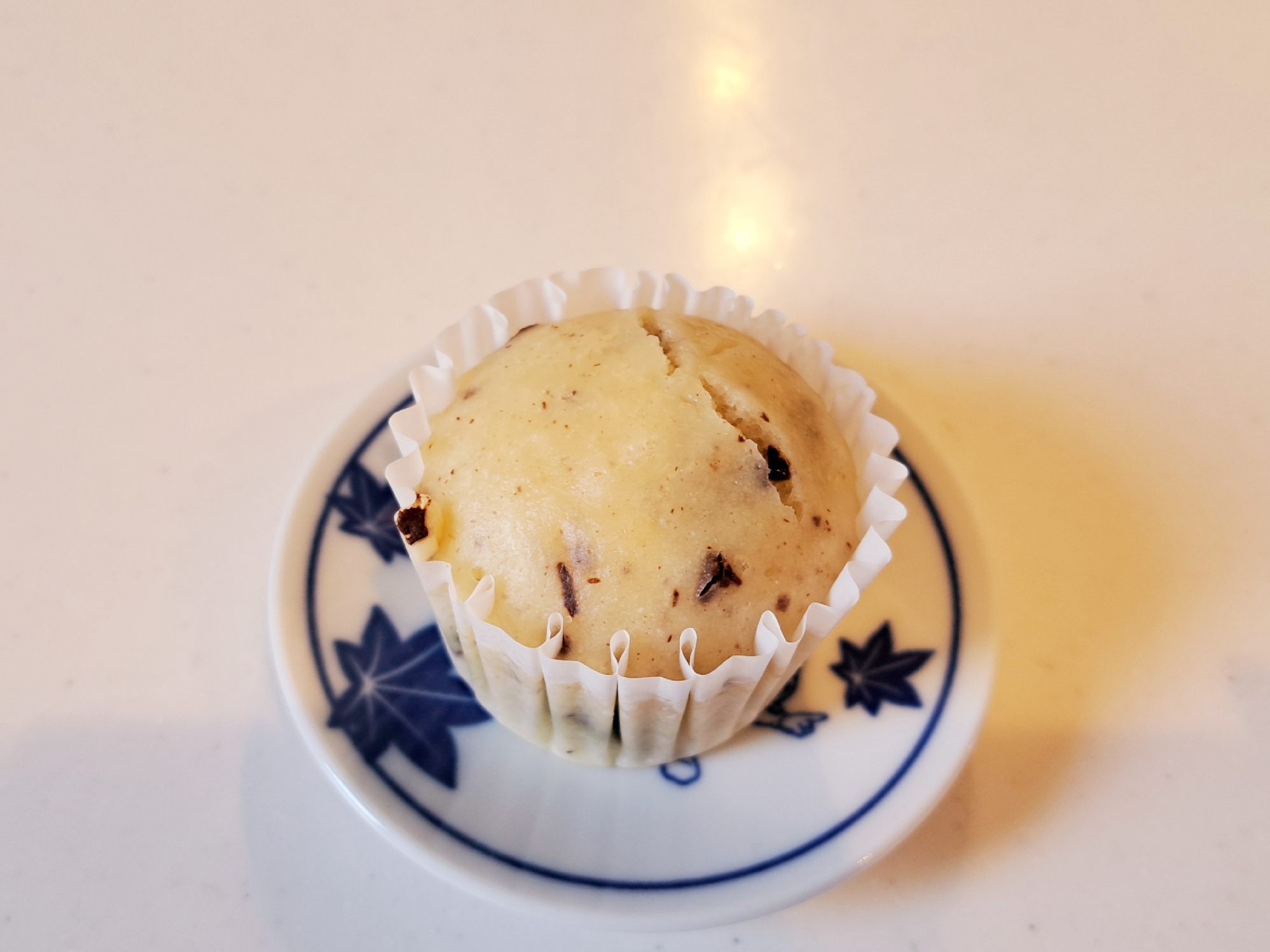 ホットケーキミックスで!チョコ入り 蒸しパン