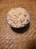 麦ご飯で☆白米と同じ水加減で美味しく出来ました(^_^)v