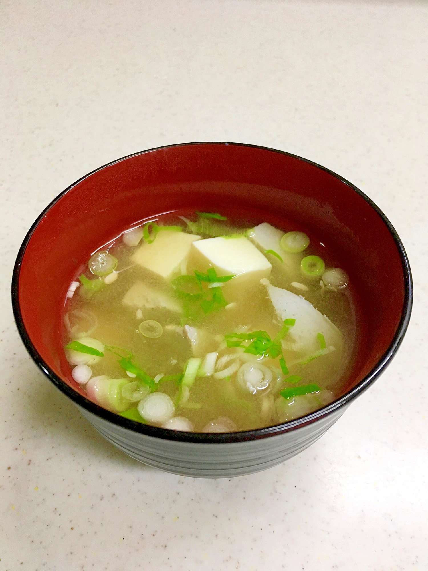 すり身の味噌汁(富山の郷土料理)