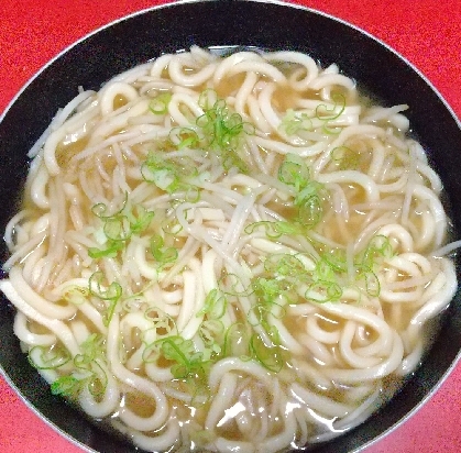 1食 約30円!! 超簡単時短♪ もやしうどん☆