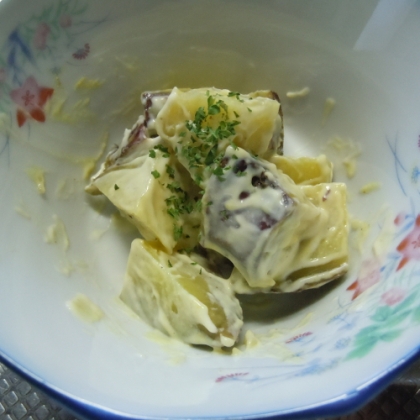 カレーの風味でさつまいもが美味しいおかずになりました♪
美味しいレシピごちそう様です。