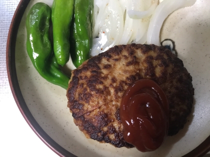 鶏ひき肉の豆腐ハンバーグ