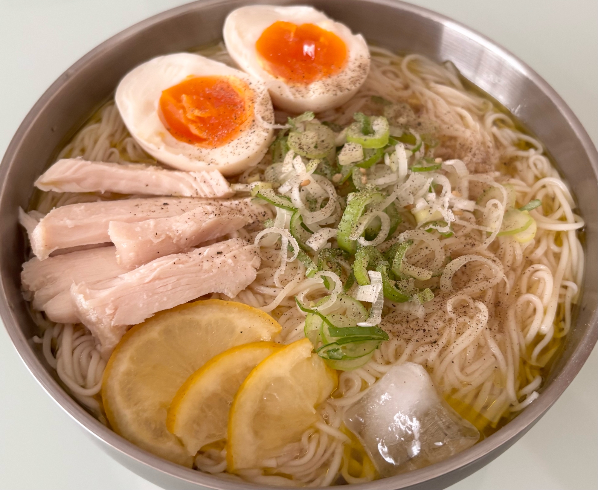 さっぱり♪レモンそうめん♪