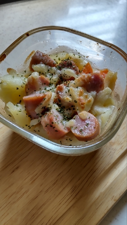 リメイク！甘めの肉じゃがグラタン