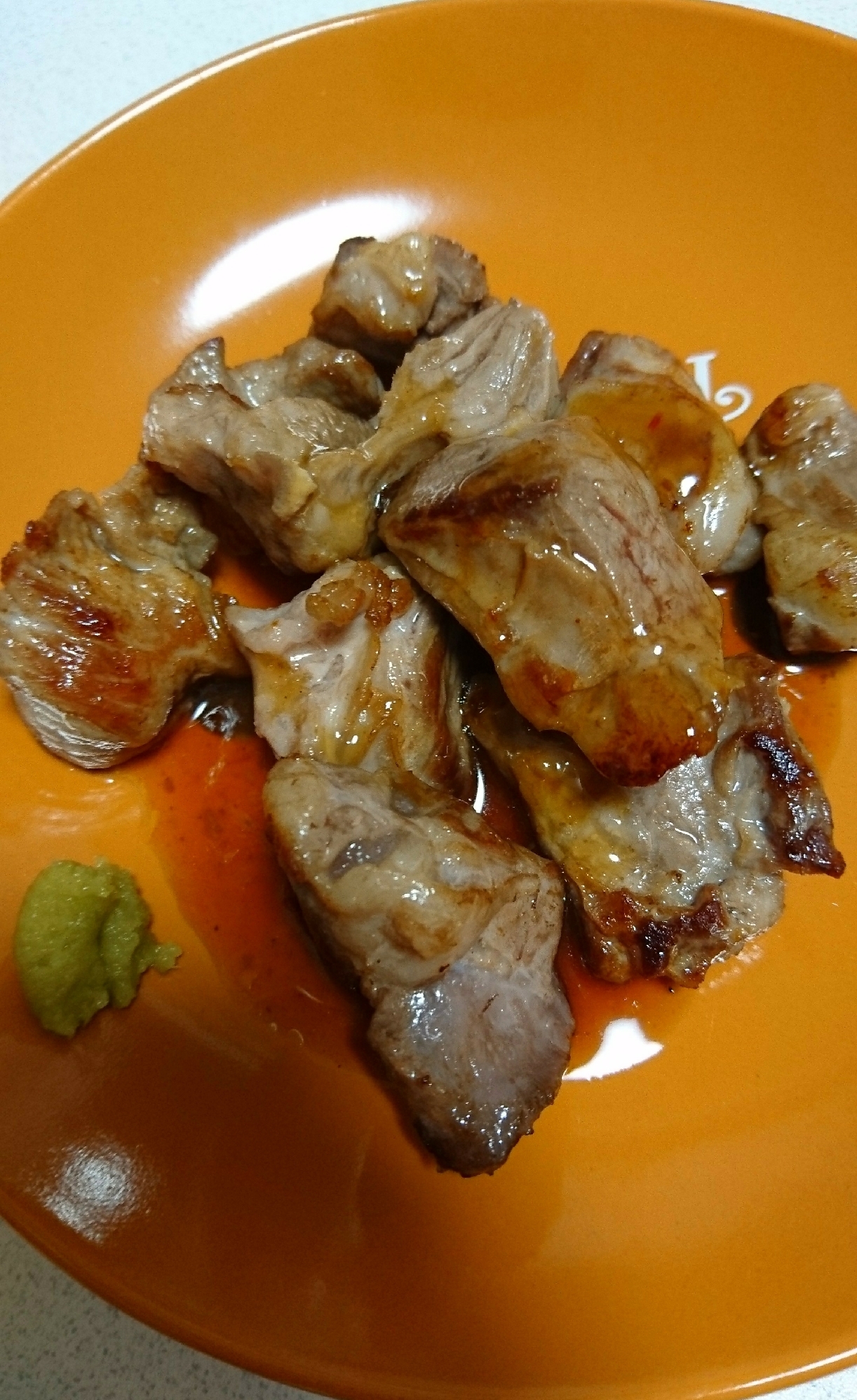 おうちで♪豚さがり肉の簡単焼肉