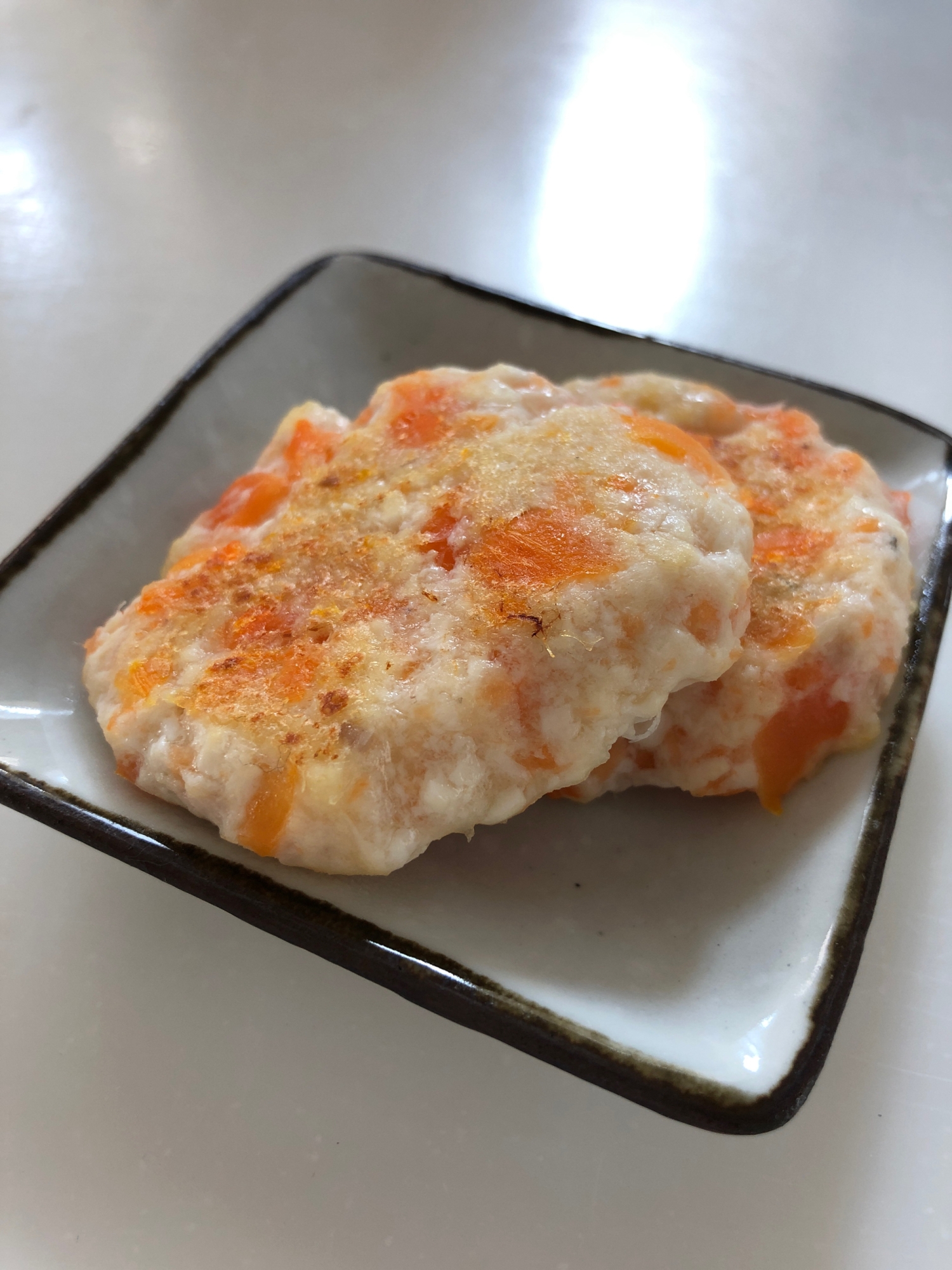 離乳食後期 手づかみ食べも カレイ入りの豆腐バーグ レシピ 作り方 By さくこー 楽天レシピ 離乳食後期 手づかみ食べも カレイ入りの豆腐バーグ レシピ 作り方 By さくこー 楽天レシピ