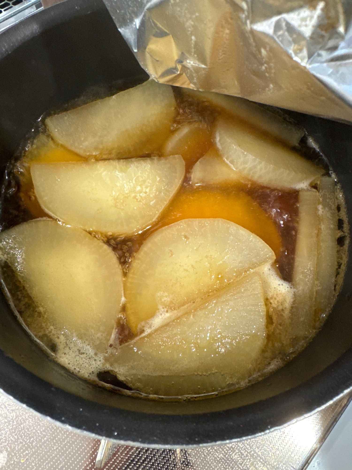 鶏肉と大根の煮物