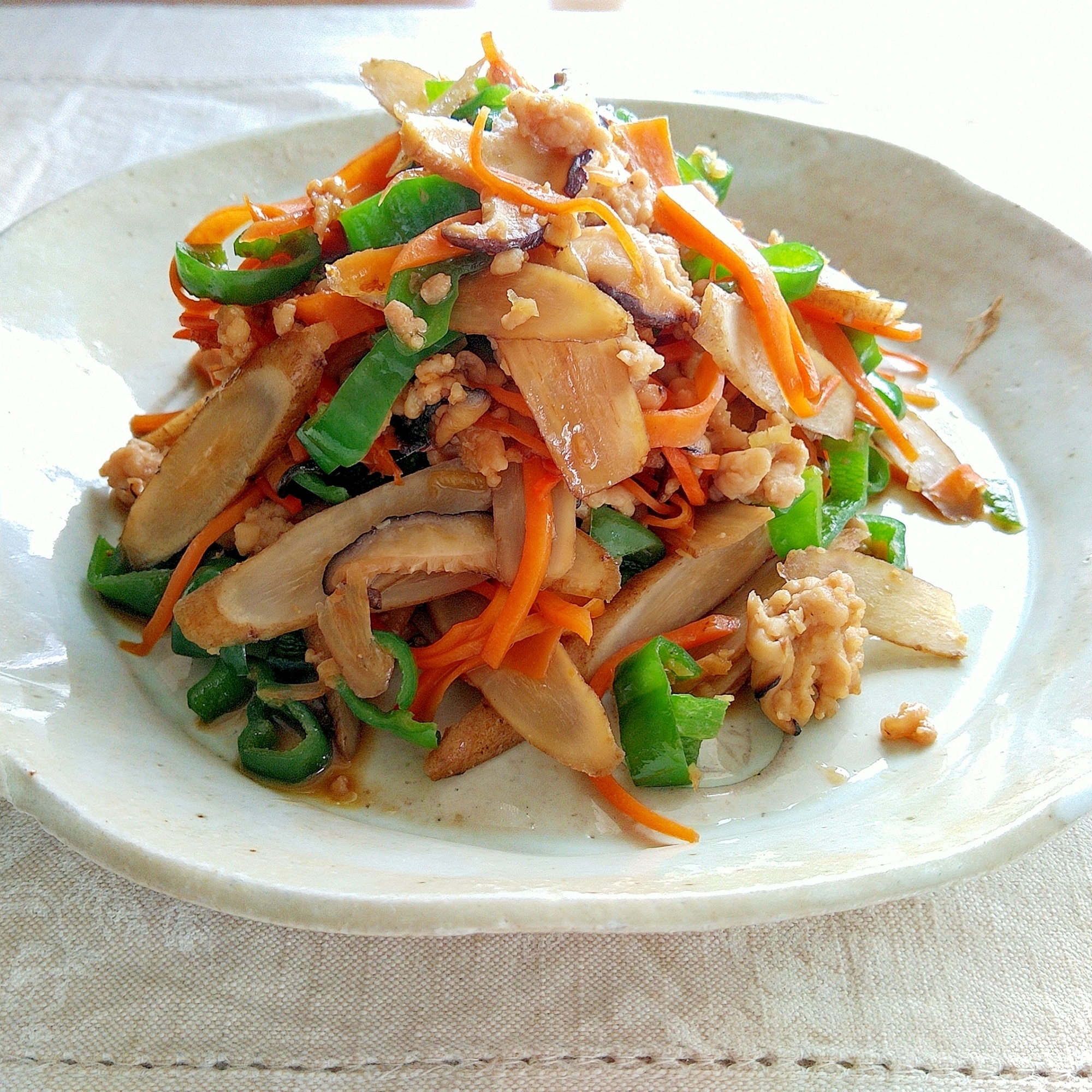 野菜そぼろきんぴら レシピ・作り方 by yu.32 - 楽天レシピ