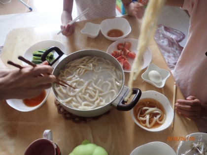 釜揚げうどん～讃岐風～