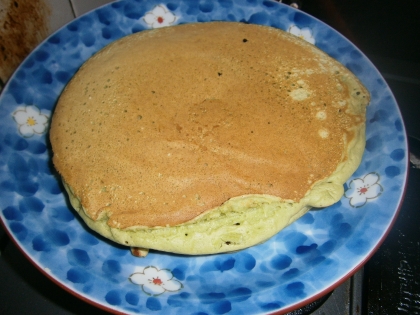 フワフワ青汁入りカルピスパンケーキ