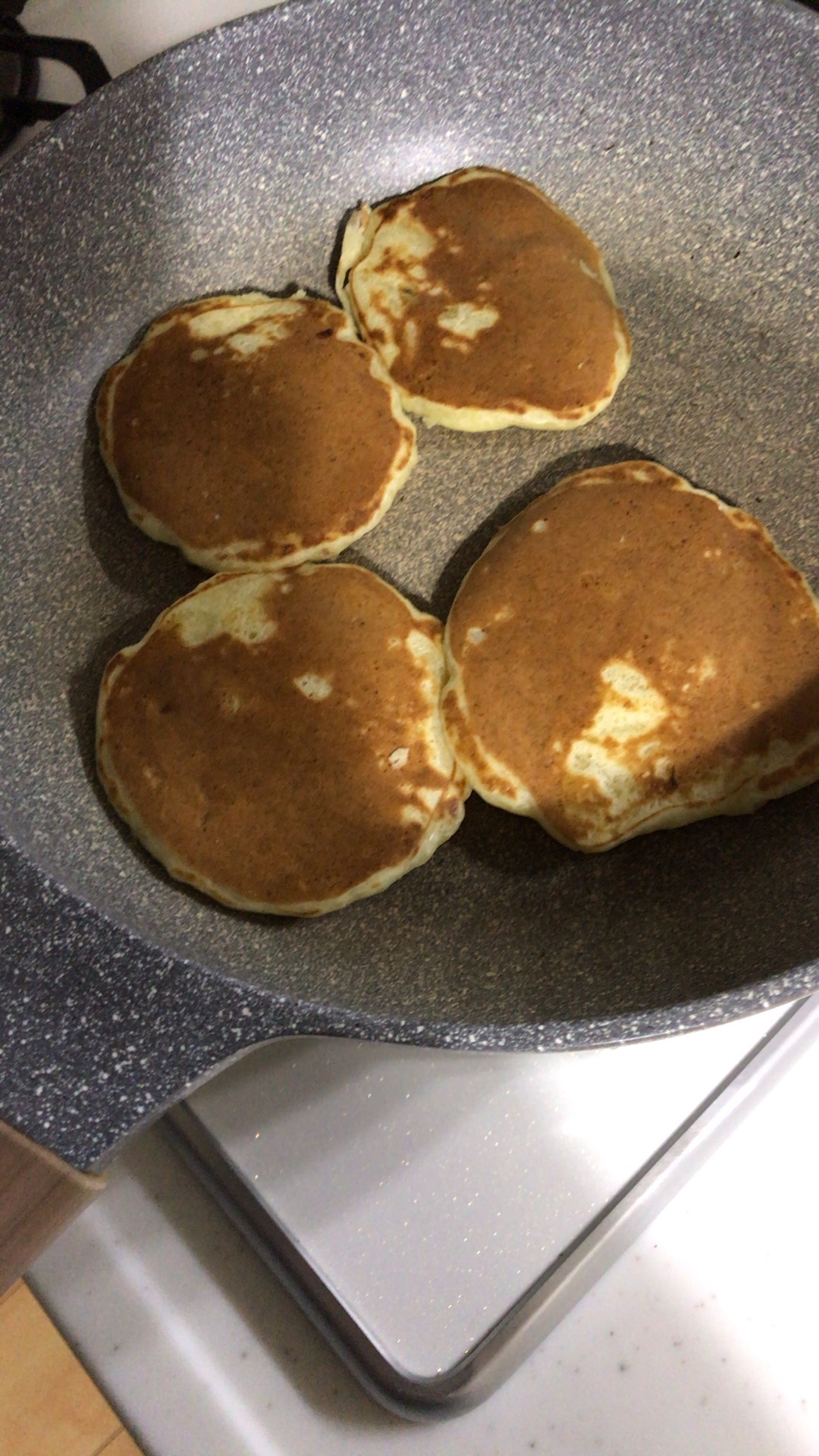 豆腐入りホットケーキ