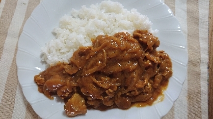 豚肉と玉ねぎだけが最高に美味しいです。おごちそう様でした。