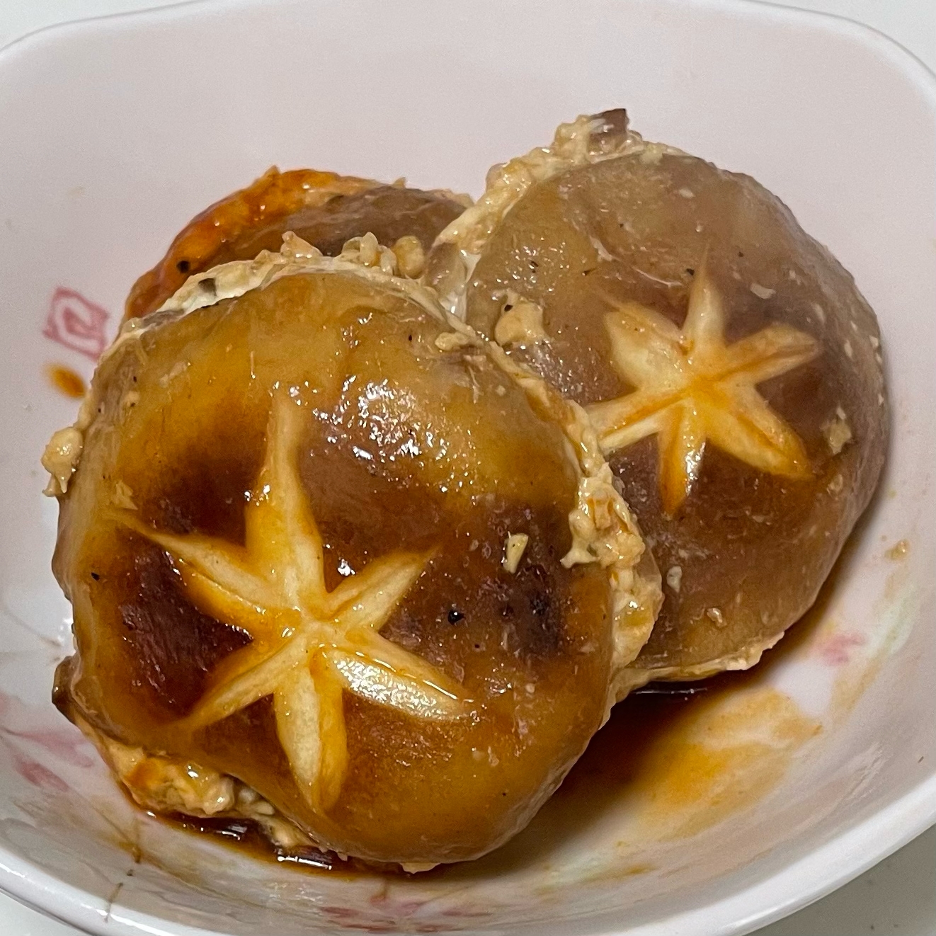 低カロリー！つなぎなし！椎茸ハンバーグ