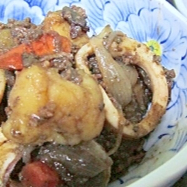 肉じゃがからのリメイク1 イカわた炒め煮 レシピ 作り方 By uqママ 楽天レシピ 肉じゃがからのリメイク1 イカわた炒め煮 レシピ 作り方 By uqママ 楽天レシピ