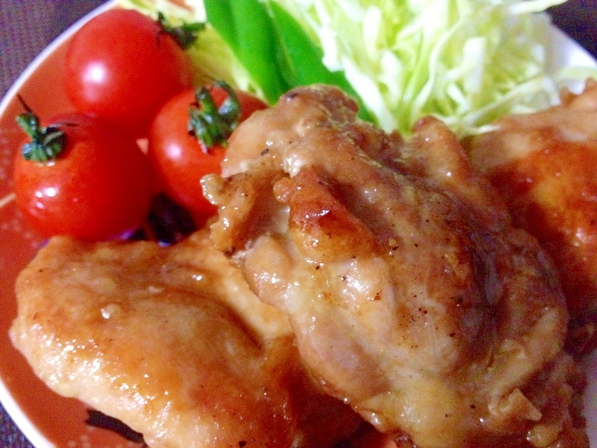 皆大好き♪「照り焼きチキン♪」鶏肉o(^▽^)o