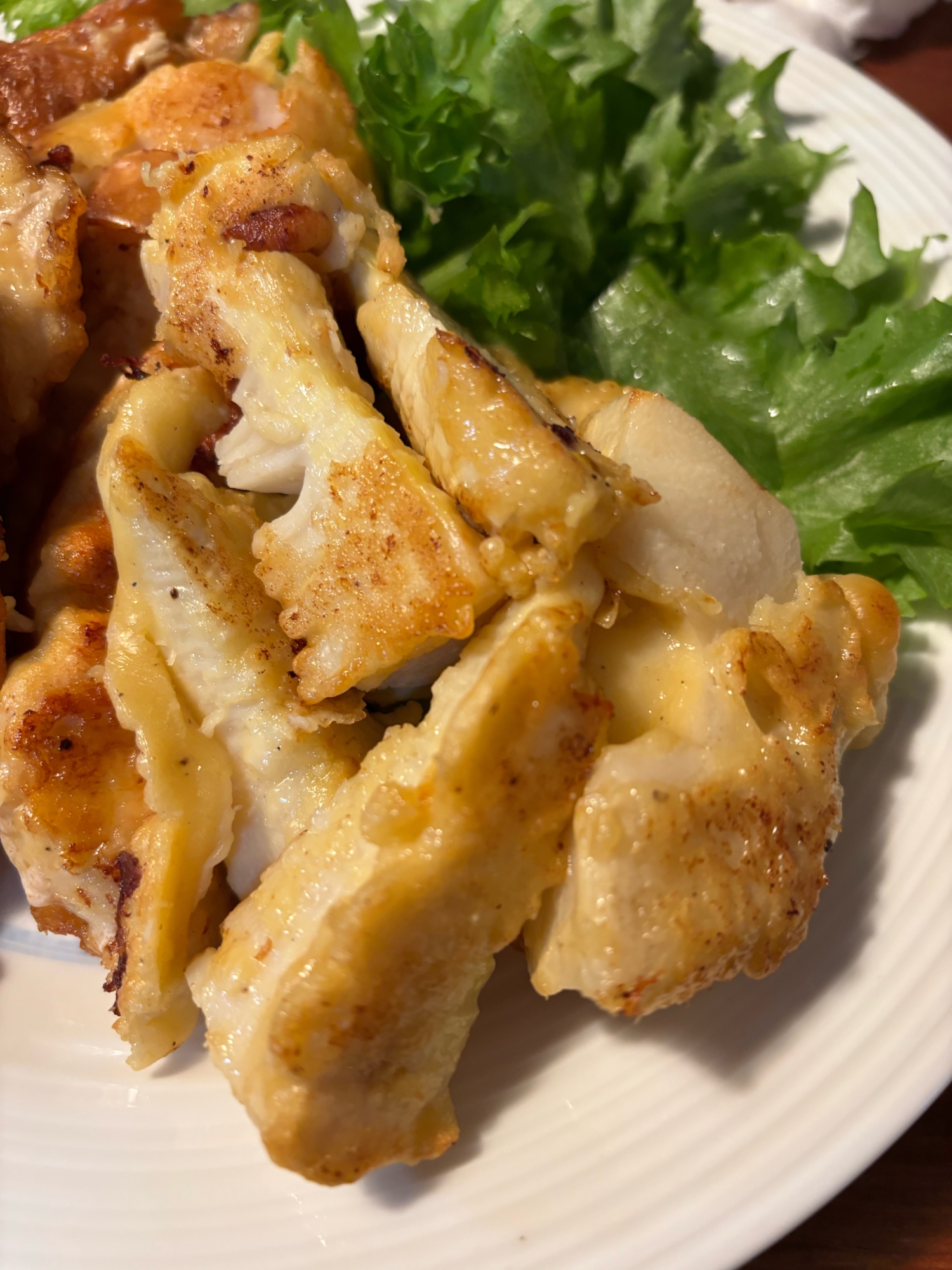 旬の《タケノコのフリッター風》