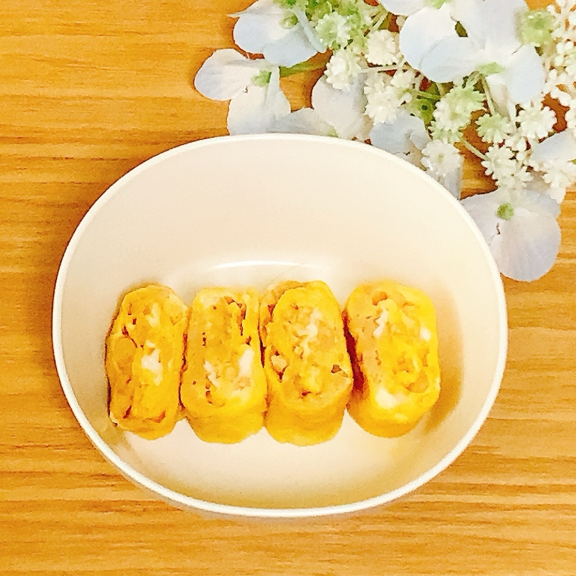 ミンチ卵焼き✧˖°