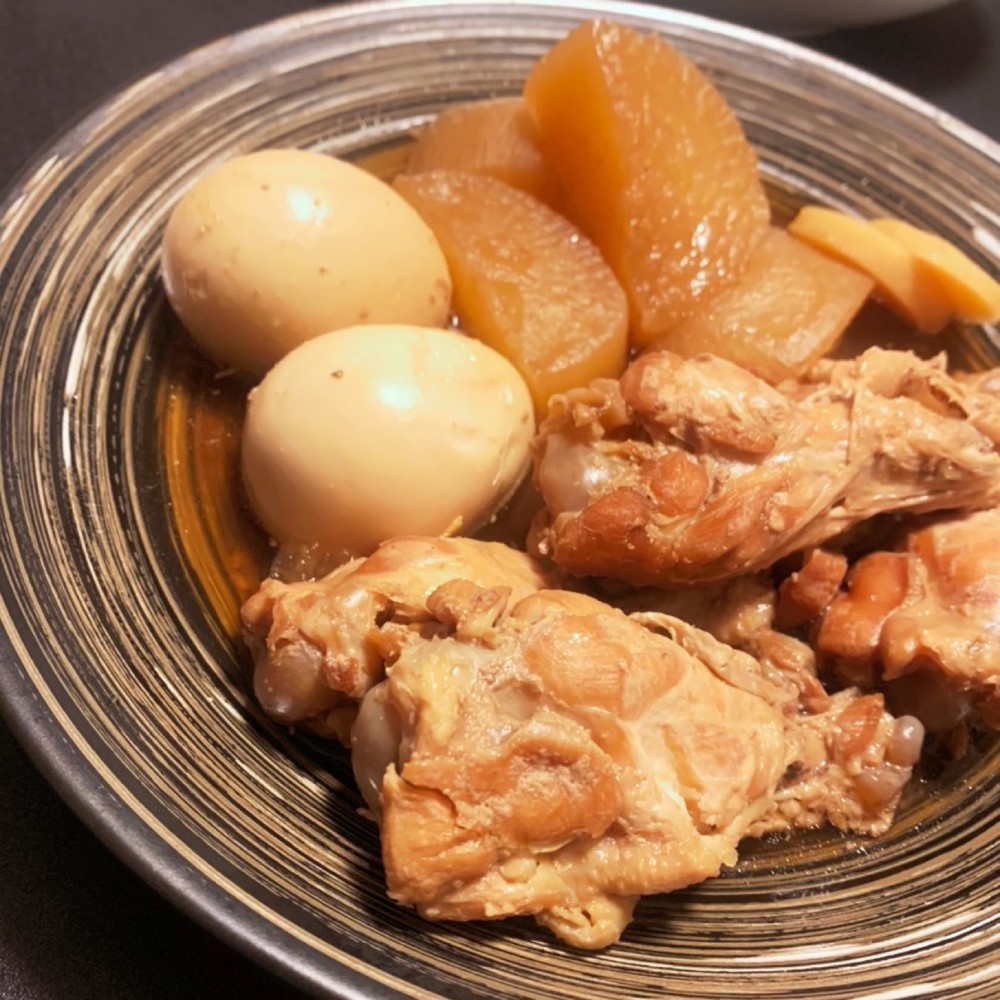やわらか美味しい 大根と鶏手羽元の甘辛煮 レシピ 作り方 By あさぎ 楽天レシピ