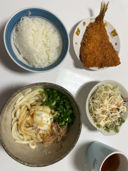 定番！釜玉うどん