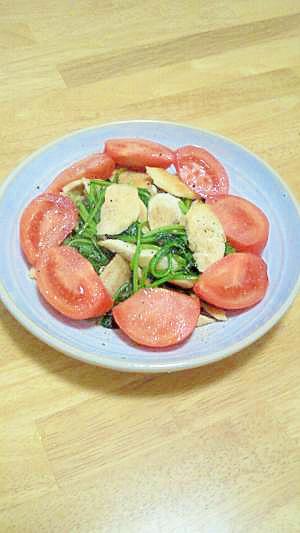 ほうれん草とささみのサラダ