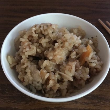 簡単に美味しい炊き込みご飯が出来て、これは絶対リピします！