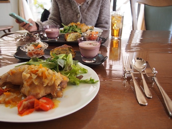 チキンの白ワイン煮