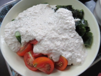 豆腐マヨドレッシング