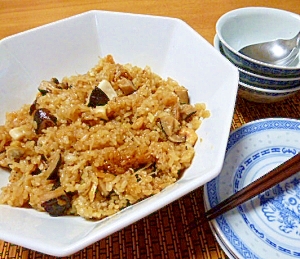 圧力鍋 de 海鮮おこわ