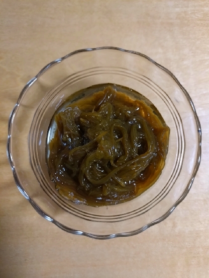 手作りはひと味違う！もずく酢