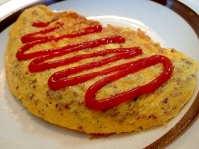 お弁当にも　ミンチ♡チーズオムレツ♬