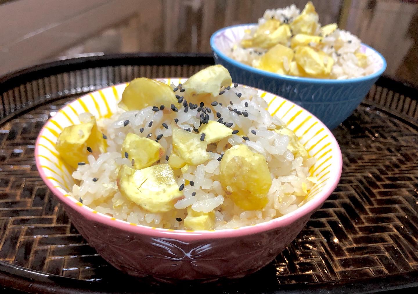 麺つゆで簡単味付け❤️栗ごはん