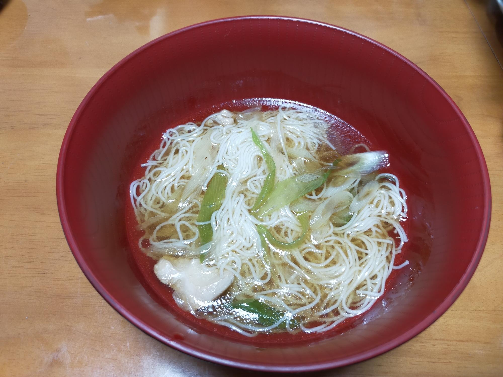 水餃子そうめん