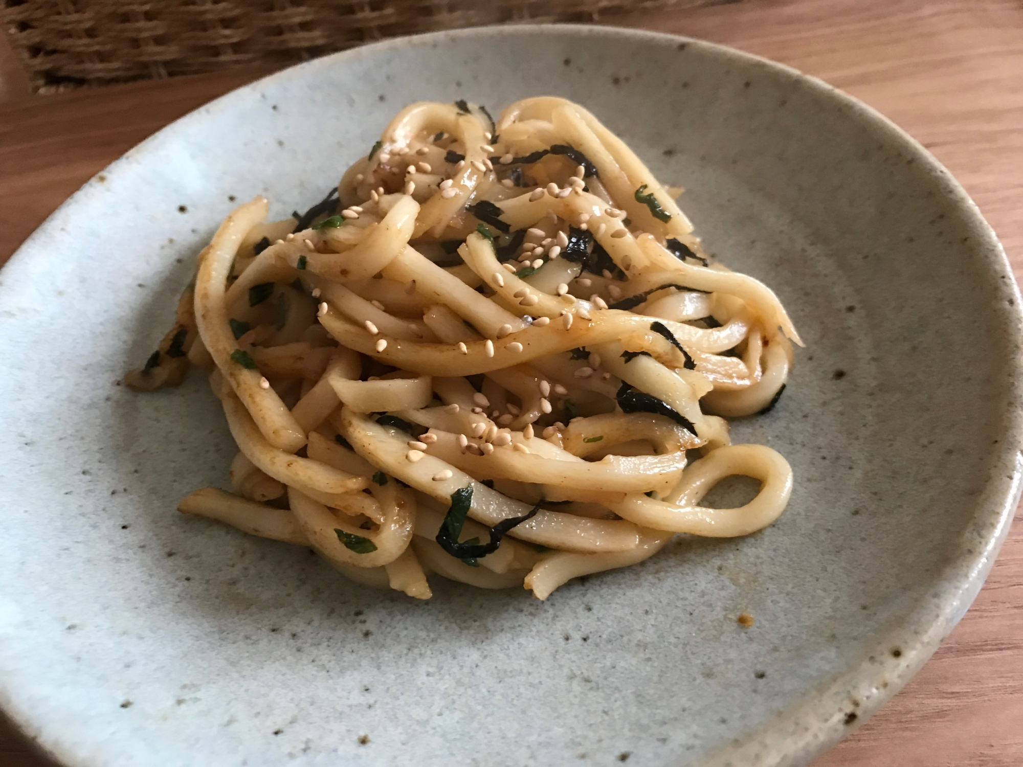 おつまみ焼きうどん