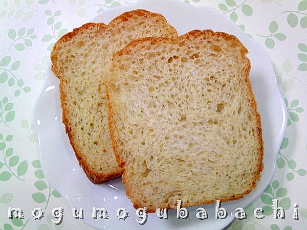 ＨＢで作る☆バナナ食パン