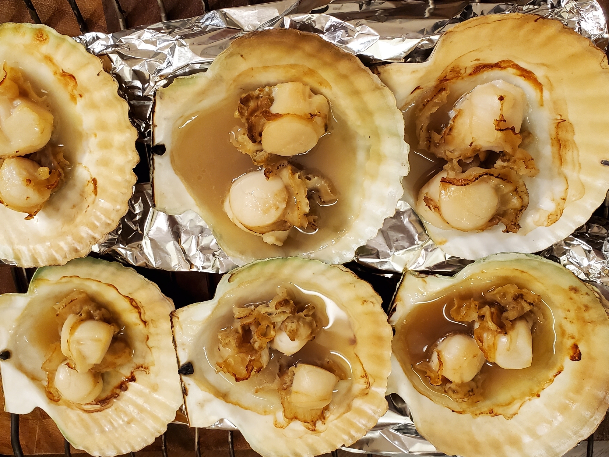 おうち居酒屋☆ホタテのバター醤油焼き
