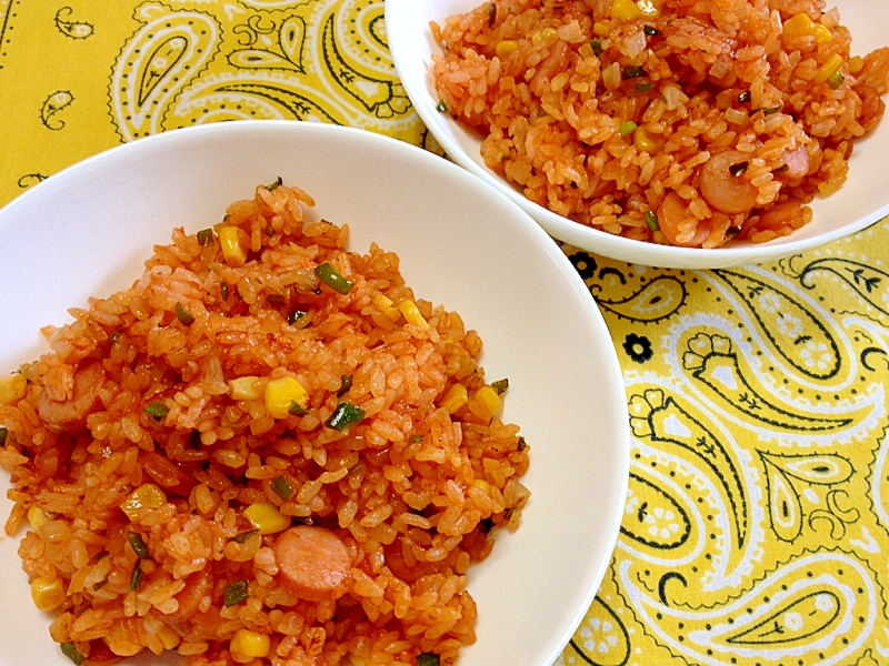 子供が好きなコーン入り チキンライス レシピ 作り方 By 栗皮茶 楽天レシピ 子供が好きなコーン入り チキンライス レシピ 作り方 By 栗皮茶 楽天レシピ