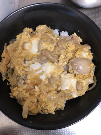 誰に出しても大好評♪とろふわっ親子丼