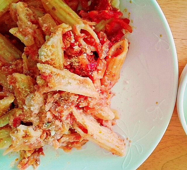 トマトクリームペンネ レシピ 作り方 By Conori 楽天レシピ