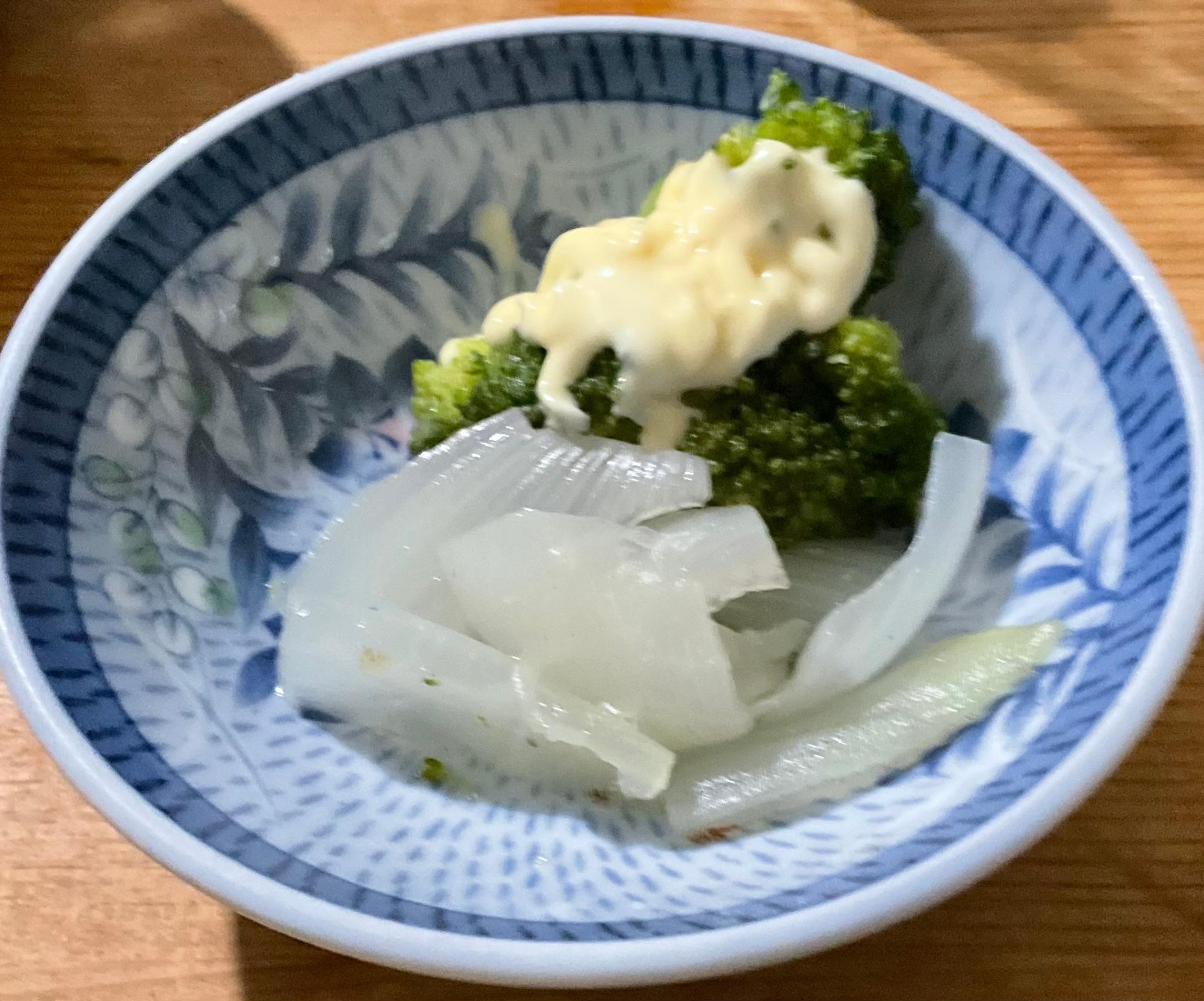 ブロッコリーと玉ねぎの煮物